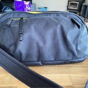 MEC Heather Gray Messenger Bag / Camera Bag